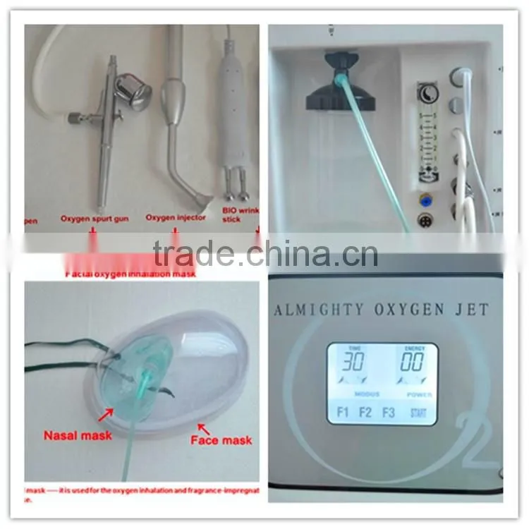 Natural skin care oxygen therapy machine