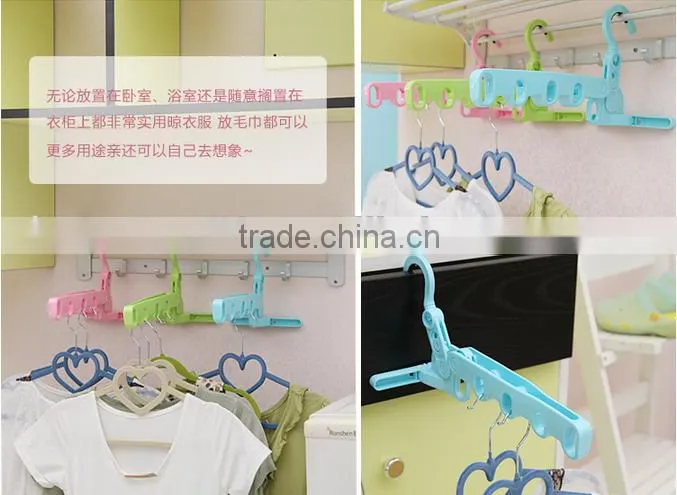 Plastic rotatable foldable Over The Door Clothes hanger holder clothes drying rack