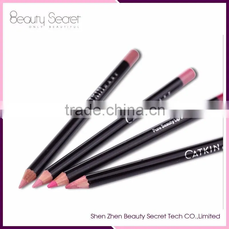 High Quality Lip Gloss lip liner private label Waterproof high pigment Makeup Brush lip liner set