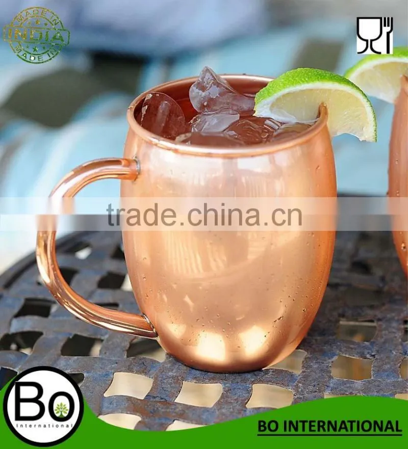 100% Moscow mule copper Mugs