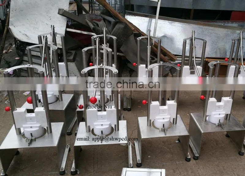 Factory supply 304 stainless steel pineapple peeling coring machine for sale