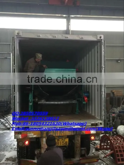 nail removing functional wood pallet crusher machine