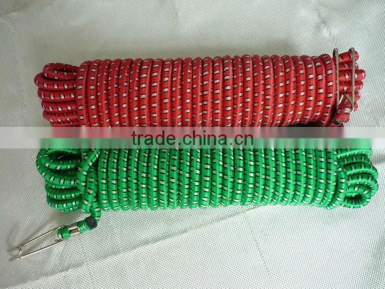Elastics luggage rope with hook