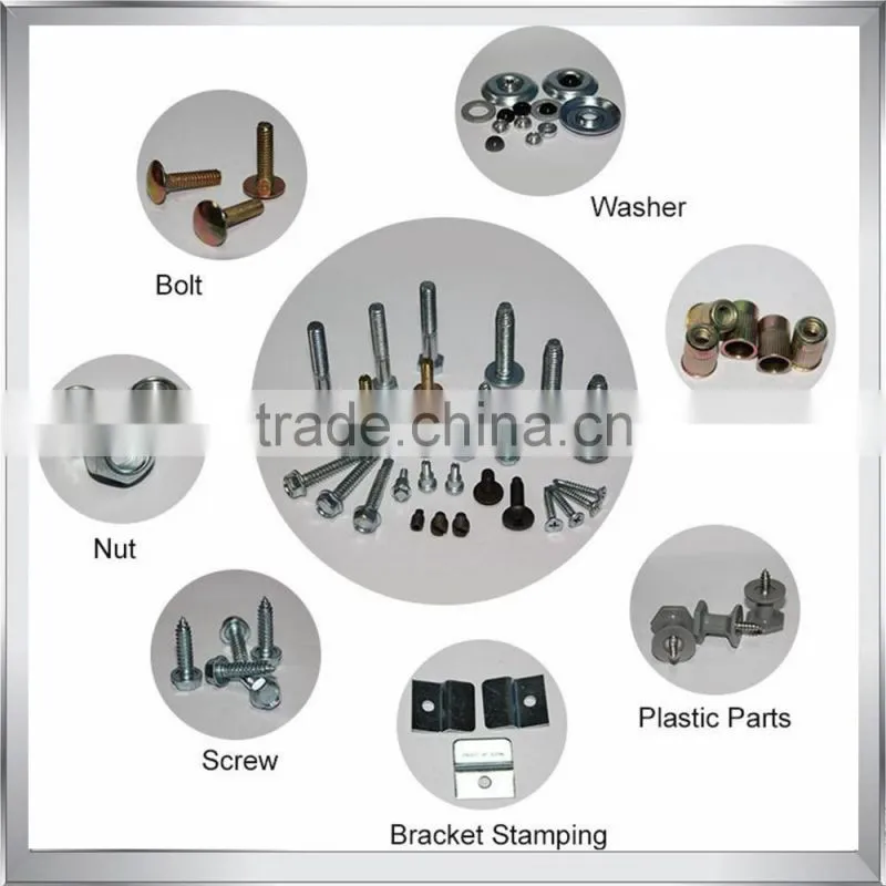 Customized M4 thread stainless steel U bolts galvanized threaded bolt