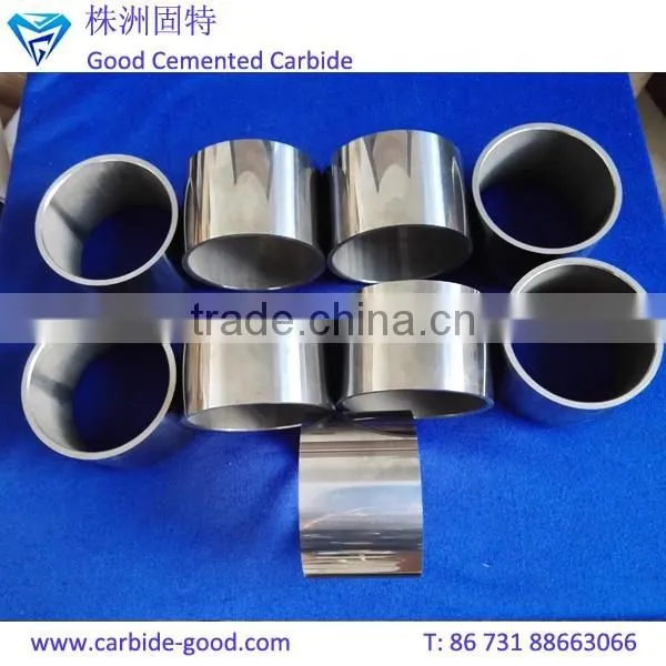OEM round tungsten carbide die bushing /cemented sleeve