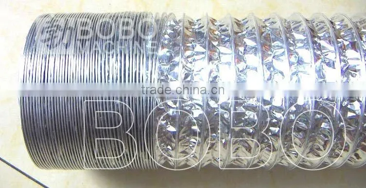 Metalized PET film flexible duct machine