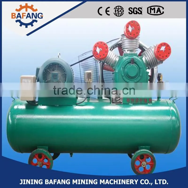 The protable air compressor with wind power piston driven