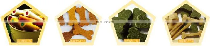 double screw dog core-filling sanck food production line from Jinan Dayi