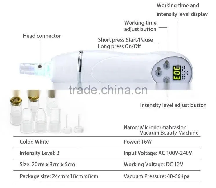 2016 Wholesale price vacuum blackhead remover for home use
