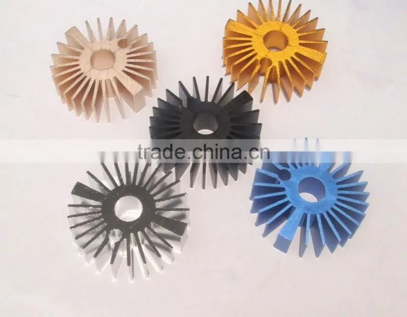 OEM high precise die cast aluminum heat sink for motor/auto engine