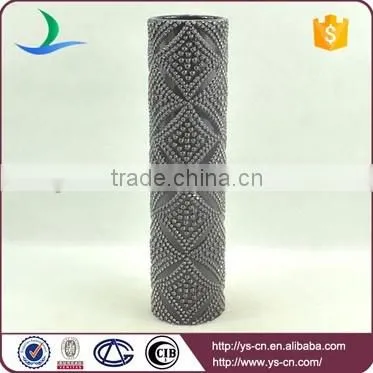 Home wedding decoration colorful chinese tall slim vase