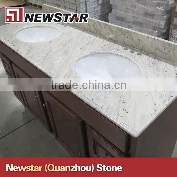 Newstar granite white countertops kitchen