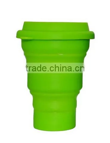 Collapsible Travel Silicone Camping Cup BPA Free OEM ODM