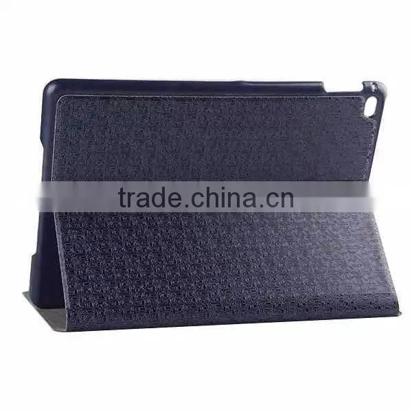 Flip cover wallet leather case for ipad air2, thin maze pattern leather case for ipad air2