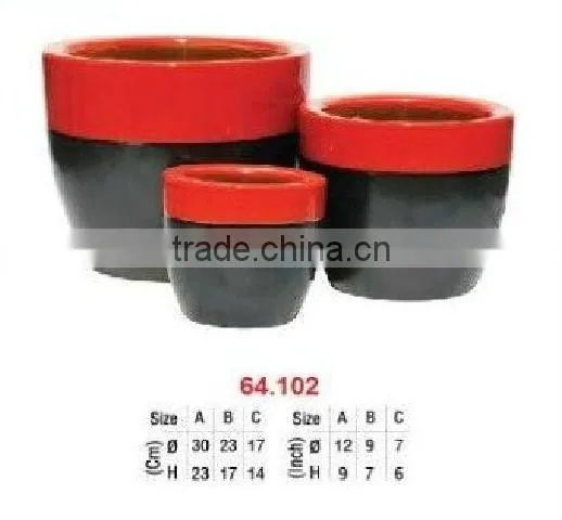 Vietnam indoor ceramic flower pottery