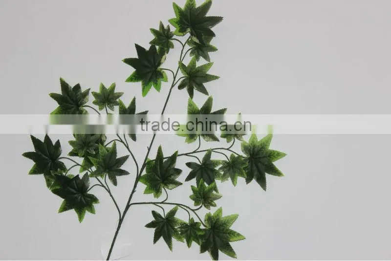 new style high quality artificial maple leaf, fake maple leaf simulation plant