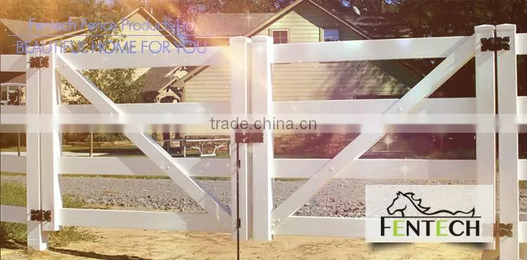 Made in China Fentech High Quality PVC Fence Gate Hinge and Latch for Gate