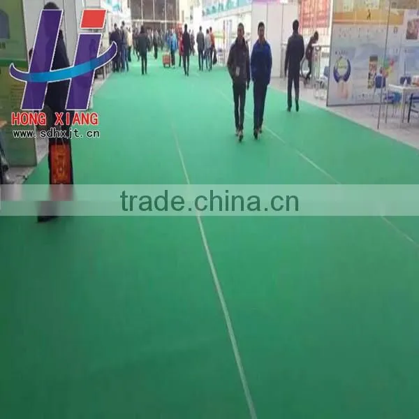 High quality better price 100% polyester fiber exhibition carpet