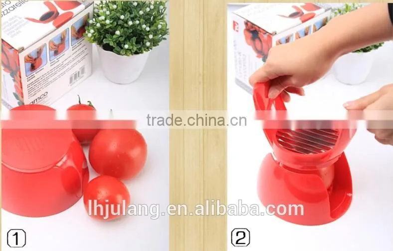 Useful plastic tomato slicer ,Mozzarella tomato chopper