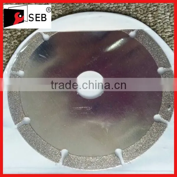 hot pressed dry type good sharpness manufacturer diamond stone cutting blades