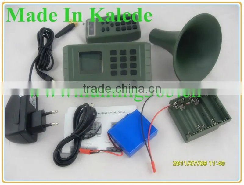 Hunting bird sound mp3 of CP-380 with Sound encryption