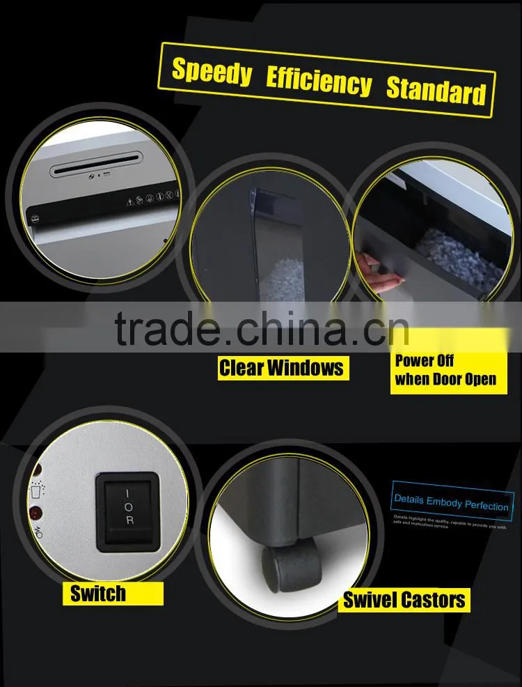 office A4 10sheets paper shredder machine GS
