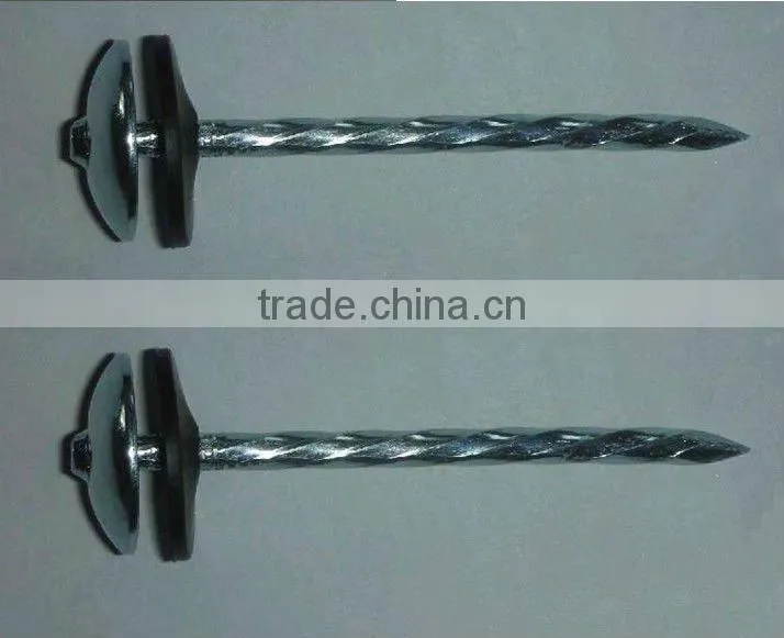 Roofing Nails with Umbrella Head