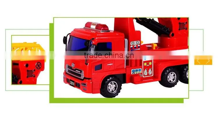 New product friction inertia plastic mini tool toy used forklift truck