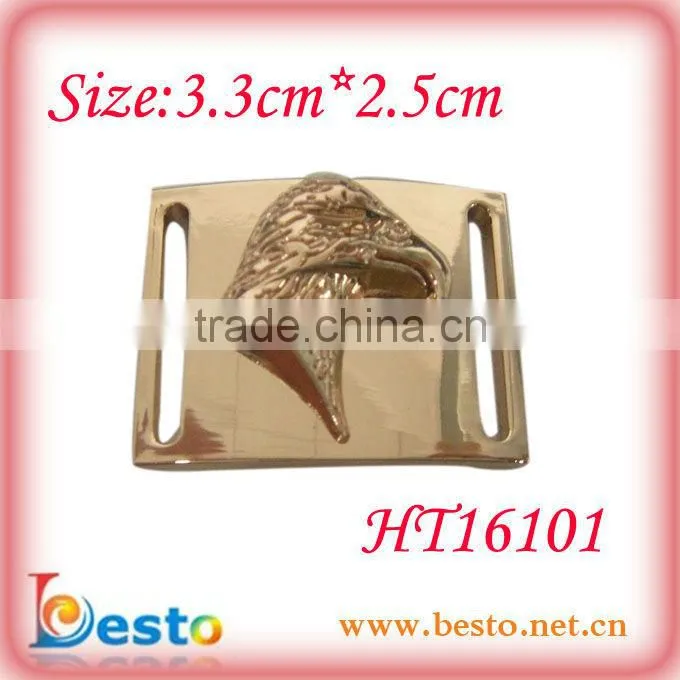 RF0051 Ladies fashion leather center rhinestone belt buckle for women belts