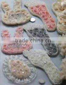chiffon flower hair clip