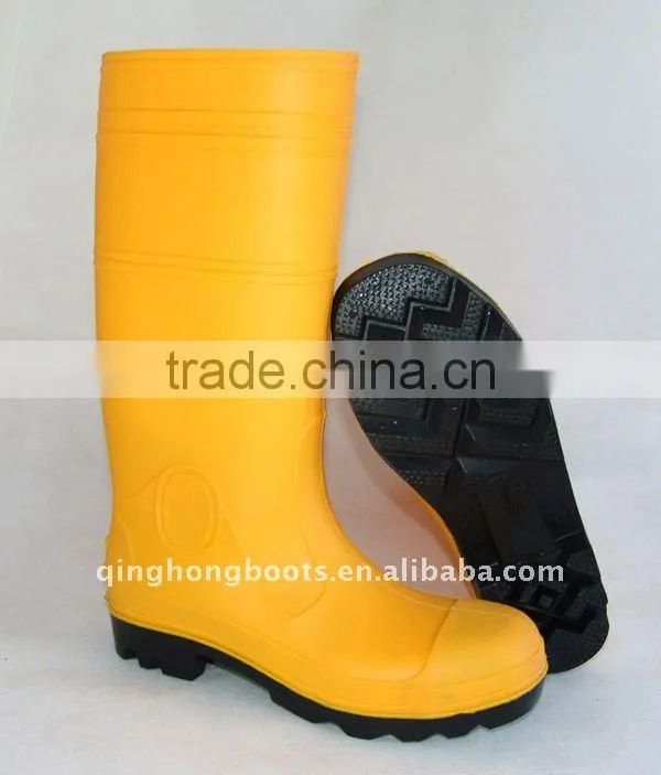 Heavy duty gumboots, working safety boots