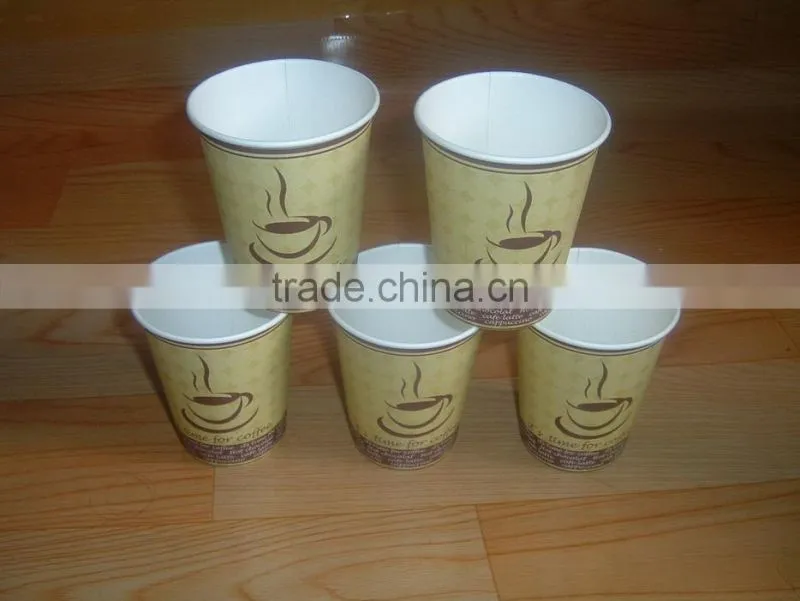 Disposable paper cup