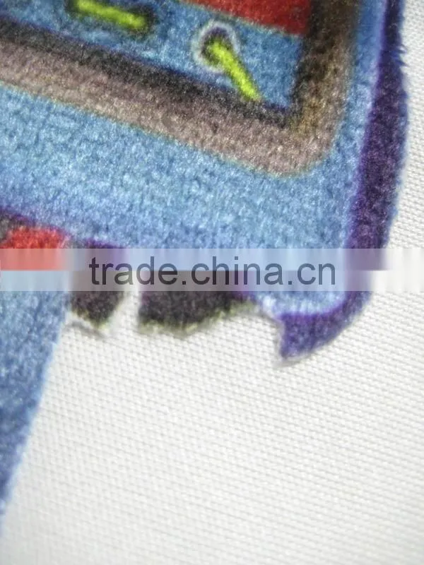 customized velvet sublimation heat transfer print