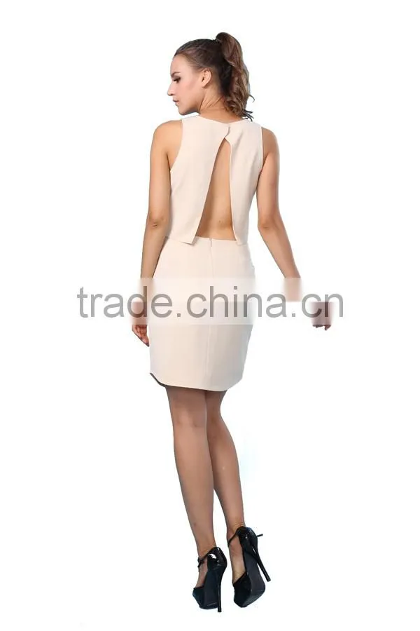 New Design Fashion Sleeveless Crop Top and Skirt