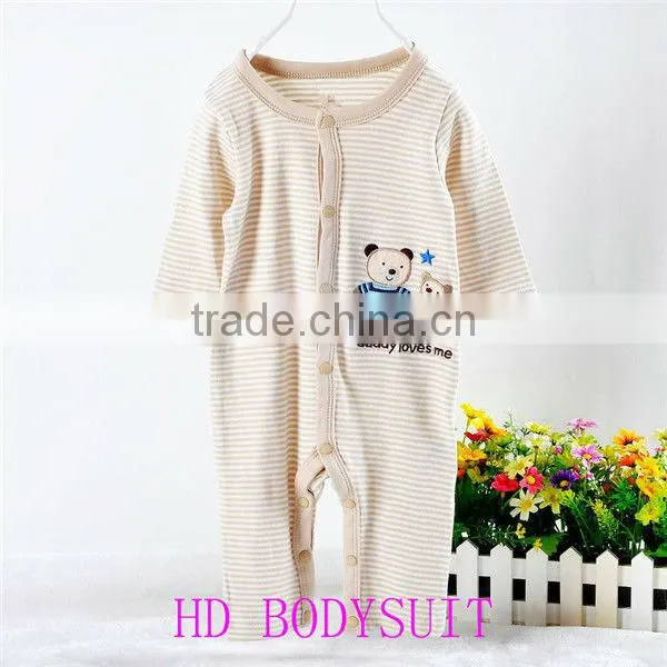 Wholesale 100% Cotton Baby Rompers / OEM High Quality Custom Rompers Baby Clothes