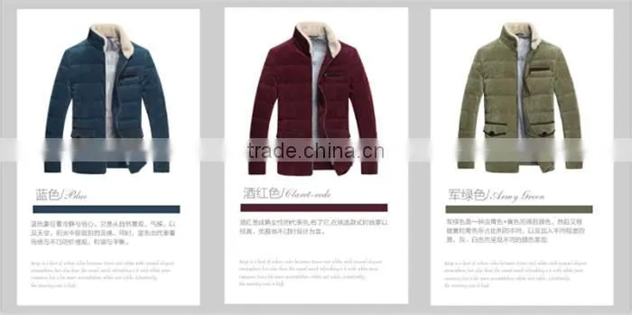 Nanjiren down jacket short thickening style 2014 new series for men's youth jacket
