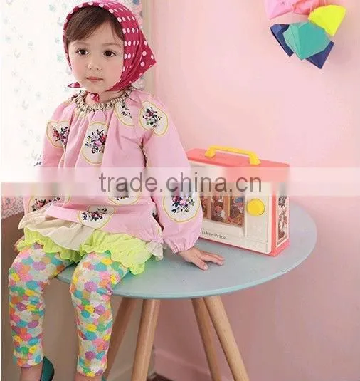 original cotton baby Pants for spring cute design Baby long pants children Pants