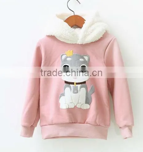 korean long sleeves hooded for little kids