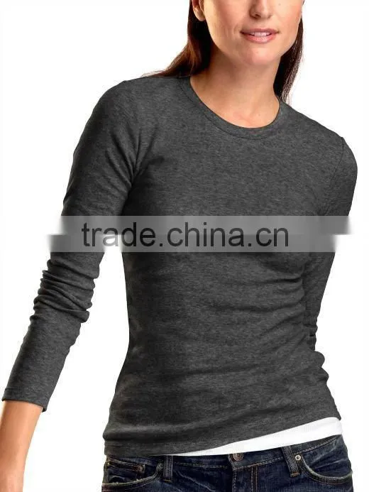 WOMENS STRIPED LONG SLEEVE T SHIRT
