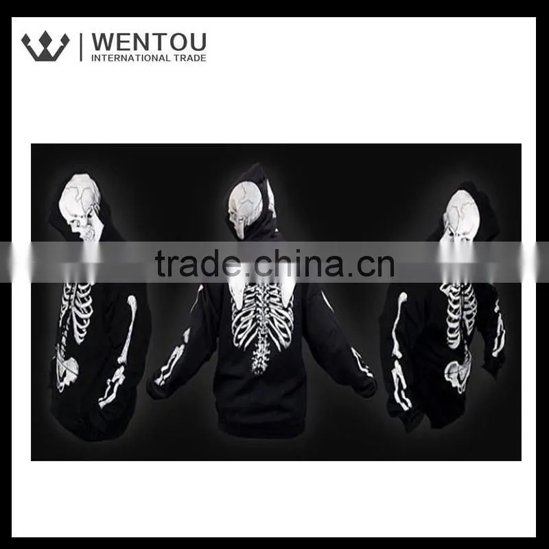 New design halloween christmas Skull Pullover Hoodie