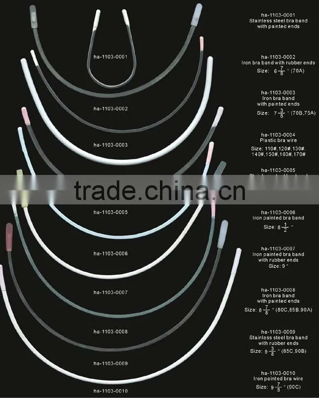 hi-ana bra1 Your one-stop supplier Lady Stainless steel bra wire