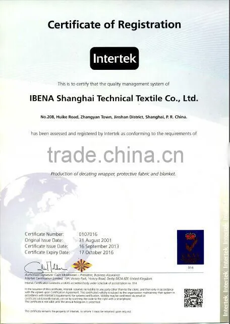 anti-heat and anti-splash fabric / aluminum coated Nomex fabric