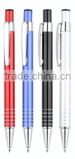 hot sales metal ball pen with press cheap price stationery