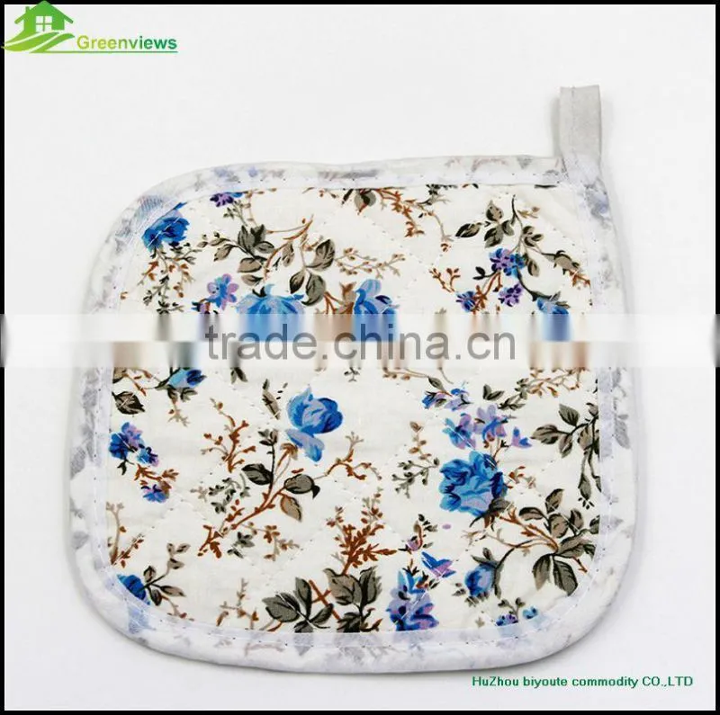 Promotional 100% Cotton Pot Holder for Kitchenware pot holder