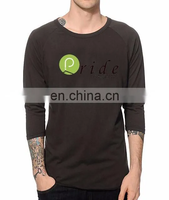 custom 100% polyester t-shirt and baseball t-shirt-customise casual wear t-shirt-long sleeve top tee