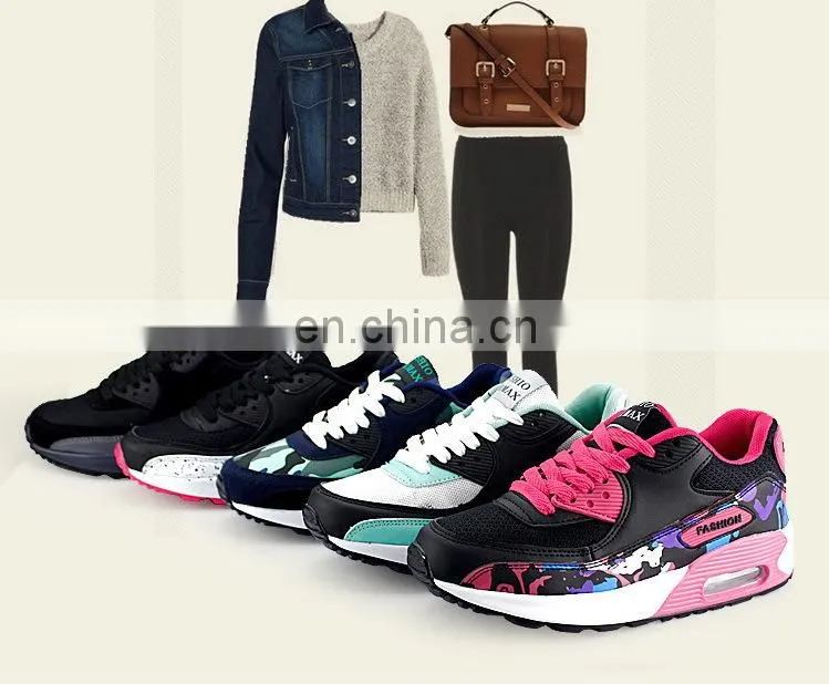 Wholesale sports sneaker shoes lady air running shoes 2015