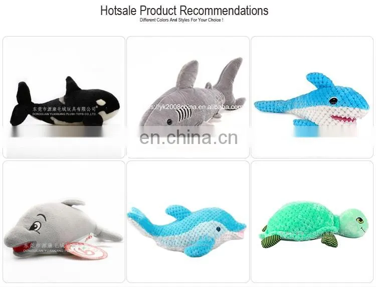 Wholesale Stuffed Plush Sea Animal Big Shark Toys