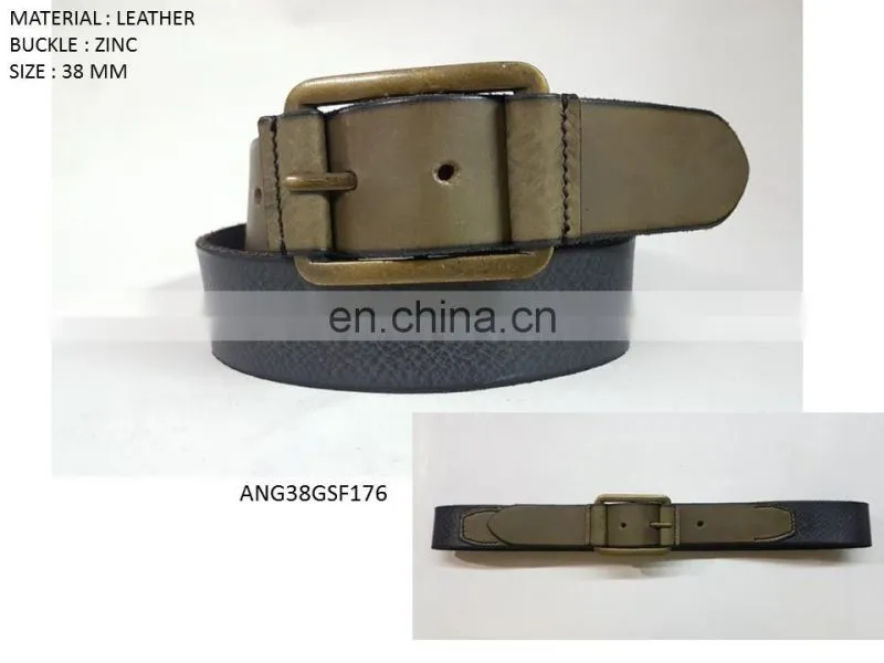 Top Grain Leather belt manufacturer, top grain leather belt exporter