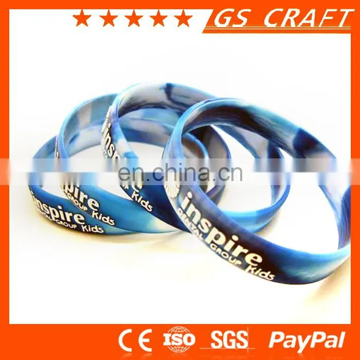 rubber wristband, promotional recycled silicone wristband