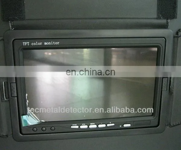 7 inch LCD monitor pipe wall inspection camera with DVR and 512 transmitter TEC-Z710DL